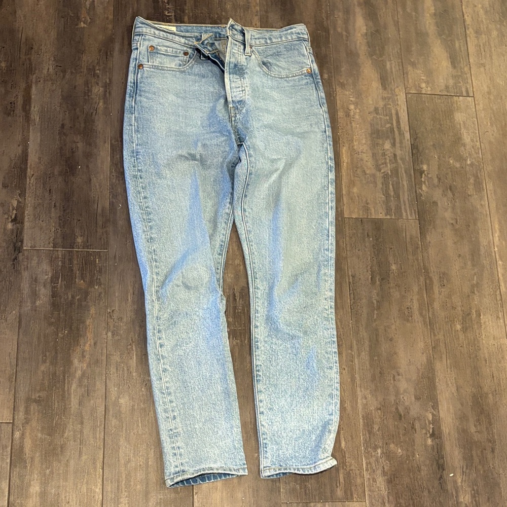 Levi's Light Blue Straight Jeans